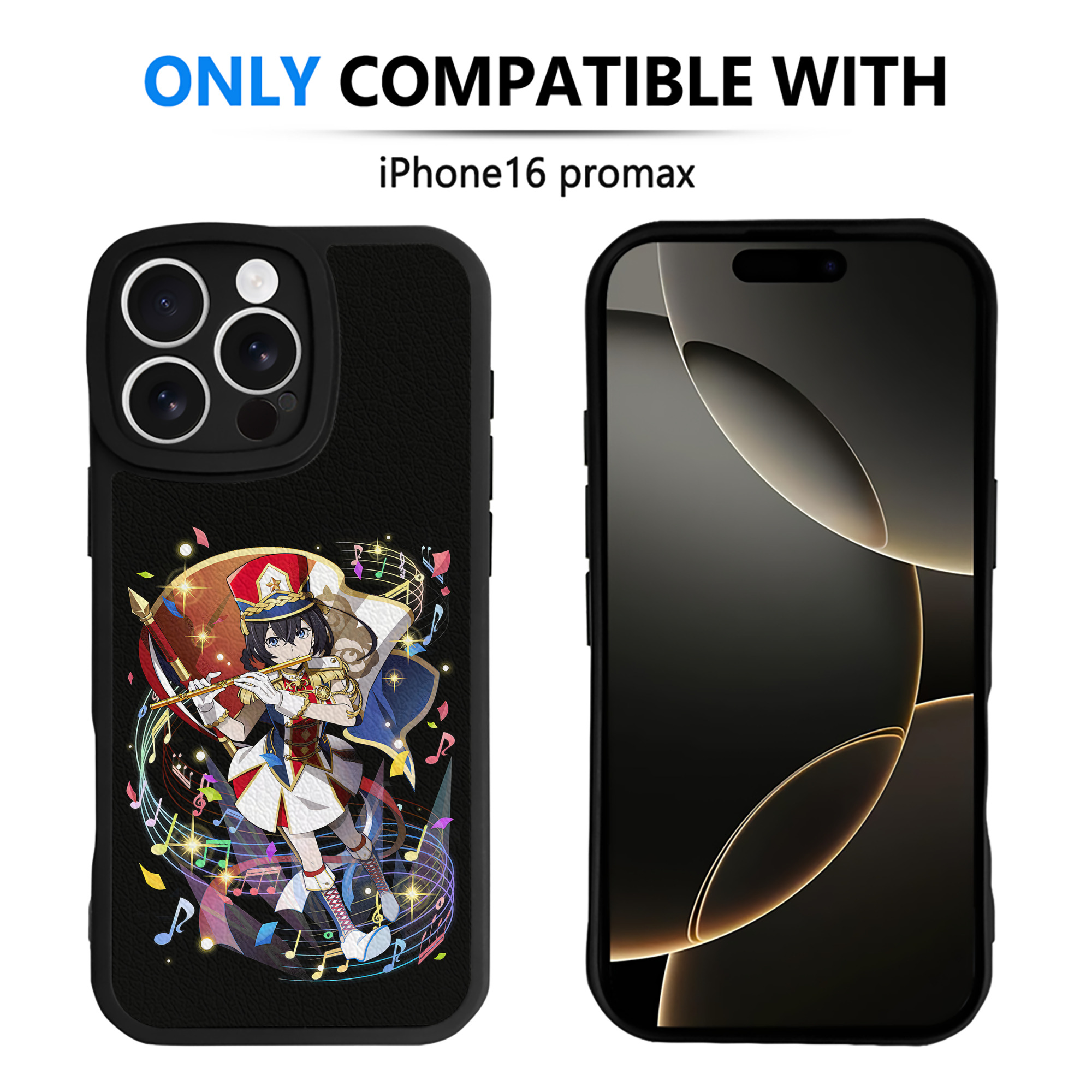 （画像用） 文豪ストレイドッグス Bungo Stray Dogs 【iPhone 16シリーズ対応】シリコンスマホケース（レザー調） 材質：シリコン